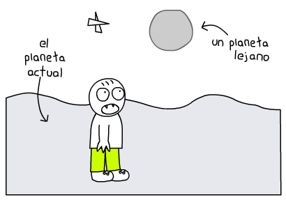 bellaCo y Büilare en un nuevo planeta